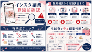 インスタ副業 登録前確認サムネイル
